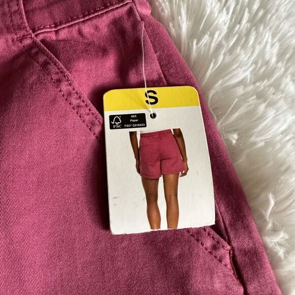 Gloria Vanderbilt Shorts New Utility Pink Womens Size Small - Picture 4 of 7